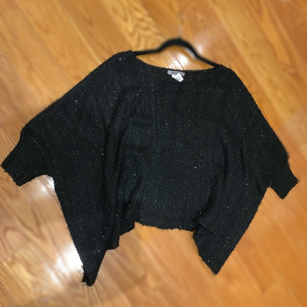 Black Sequence Sweater
